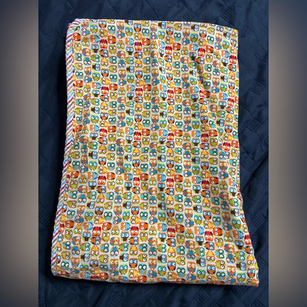 OWL Print Baby Blanket